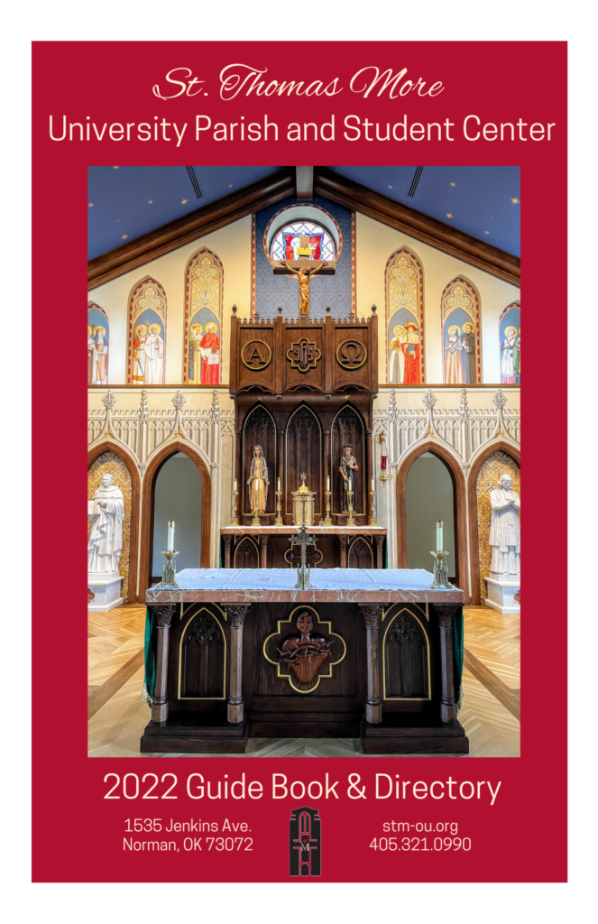 St. Thomas More University Parish Guidebook Publishing
